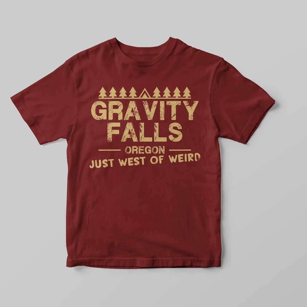Gravity Falls  West Of Weird Tshirt